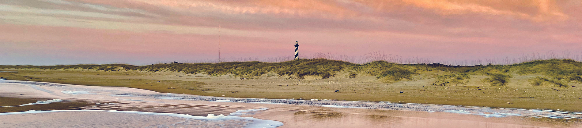 Hatteras Island Cape Hatteras Lighthouse at dawn