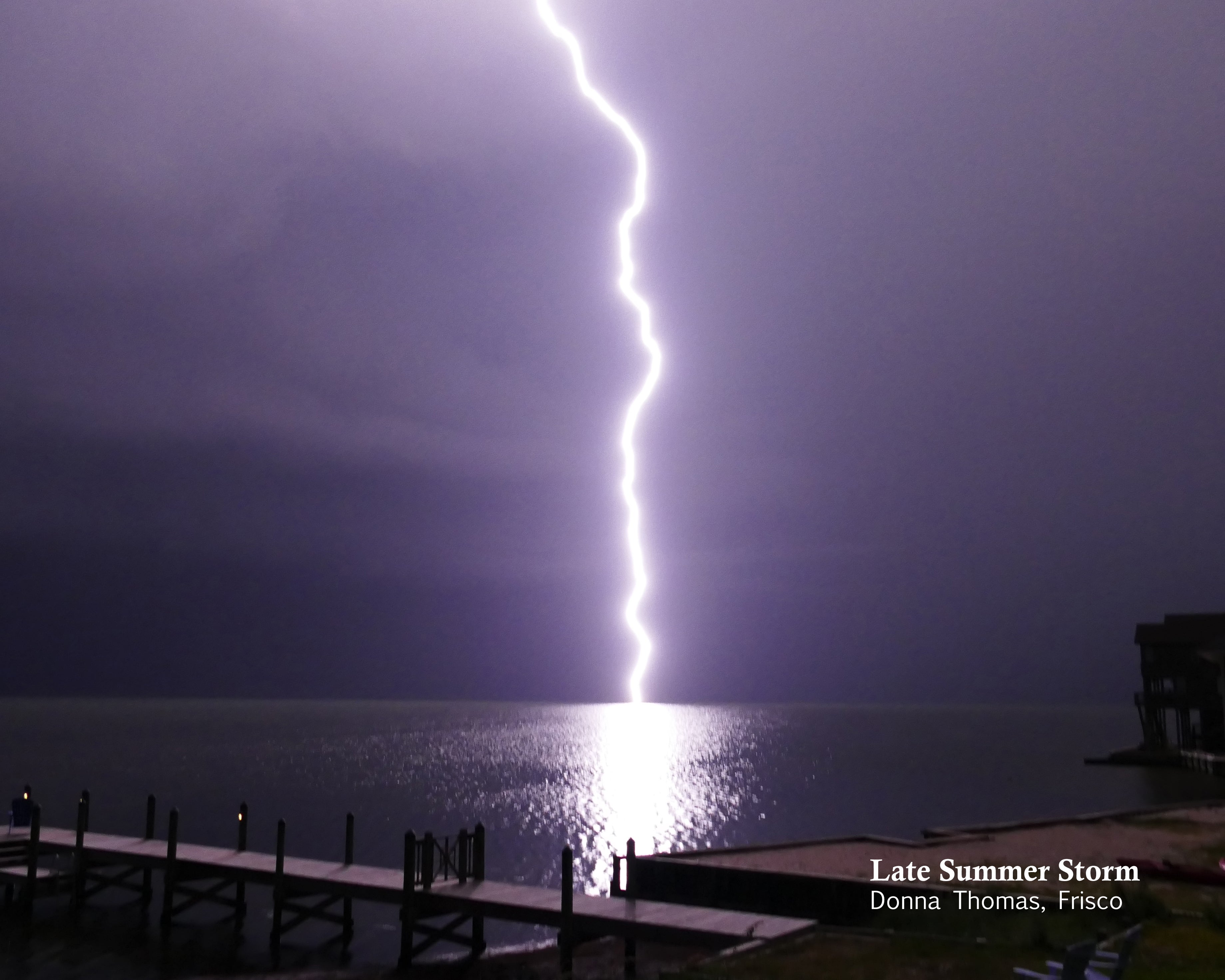 Lightning Strike Frisco NC