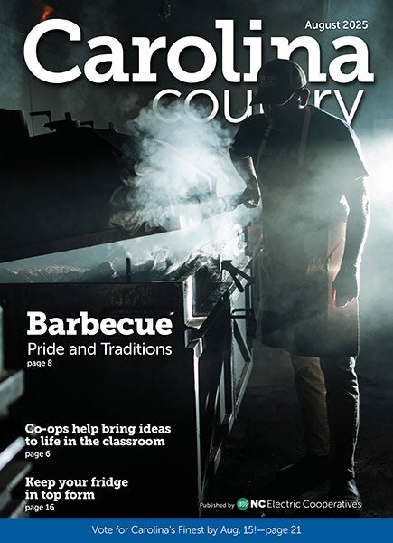 August Carolina Country Cover, North Carolina Barbecue Pride and Traditions
