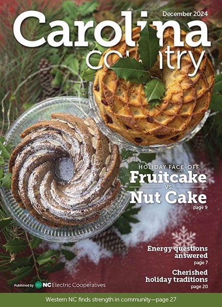 December Carolina Country Cover, Baked Christmas goods