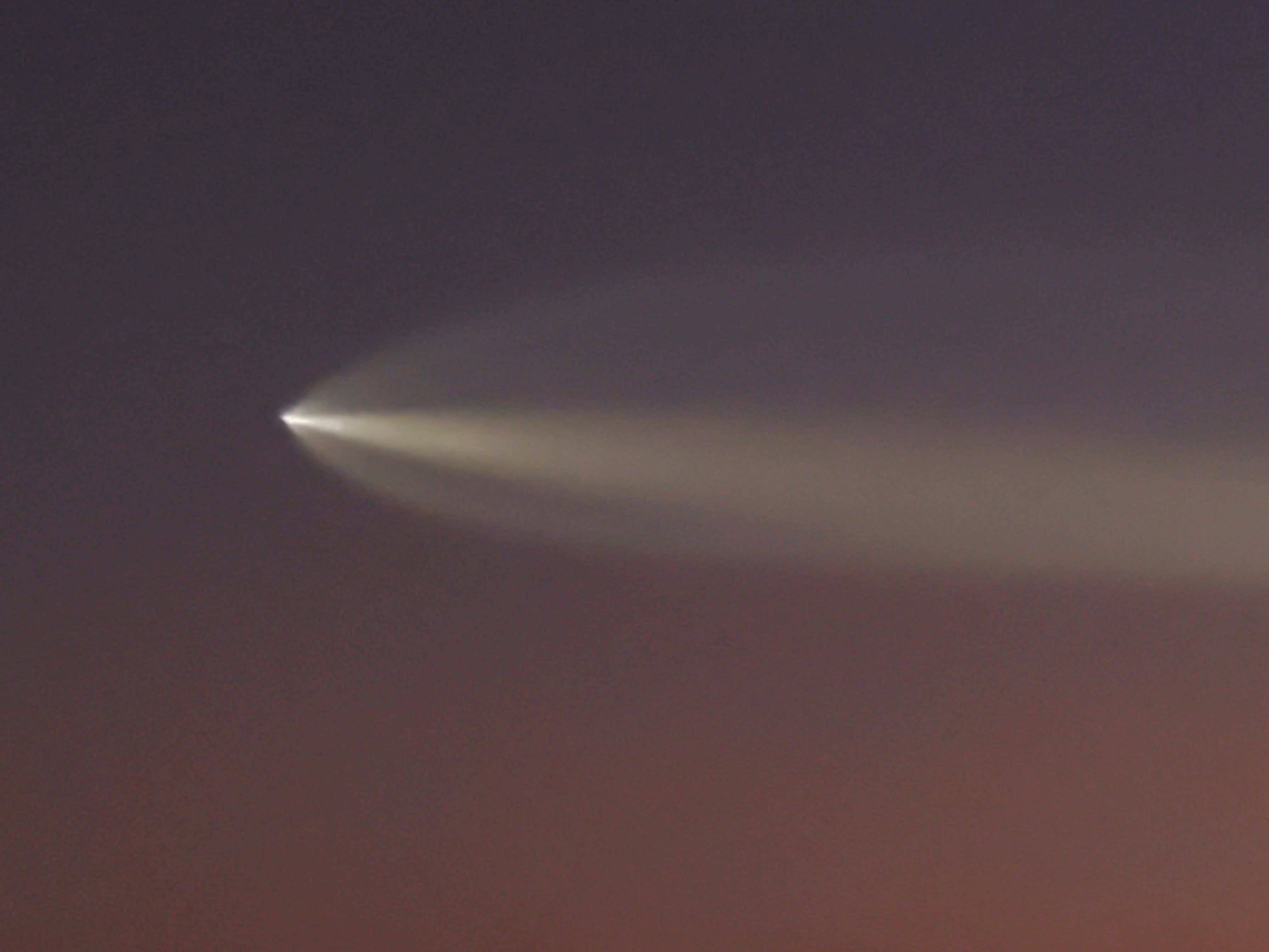 Falcon Rocket Lauch over Hatteras Island NC